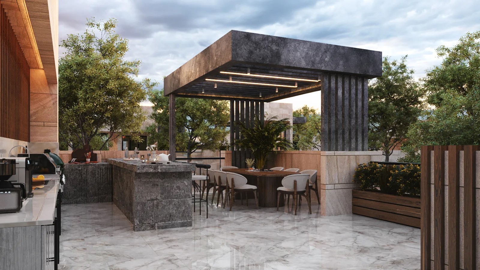 Ostrea Villas Karen kitchen